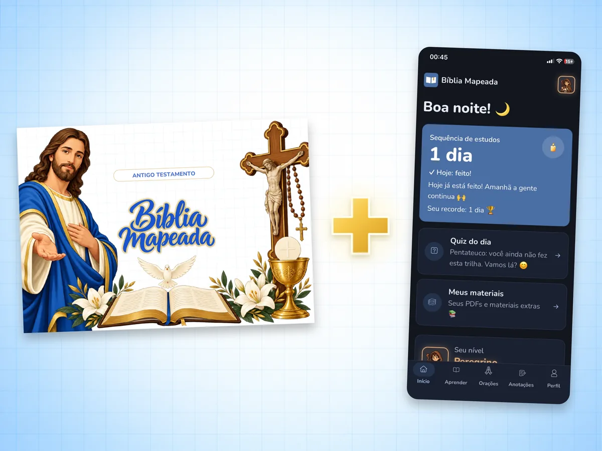 Bíblia Mapeada e o App