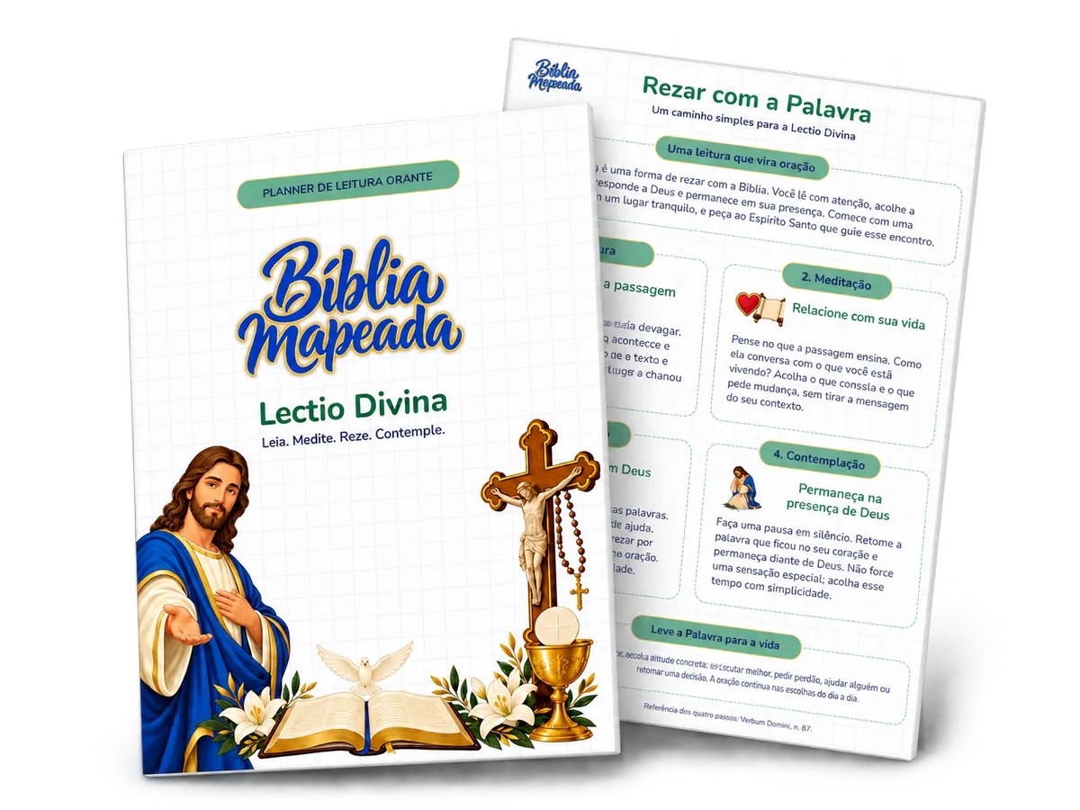 Planner de leitura orante com a Lectio Divina